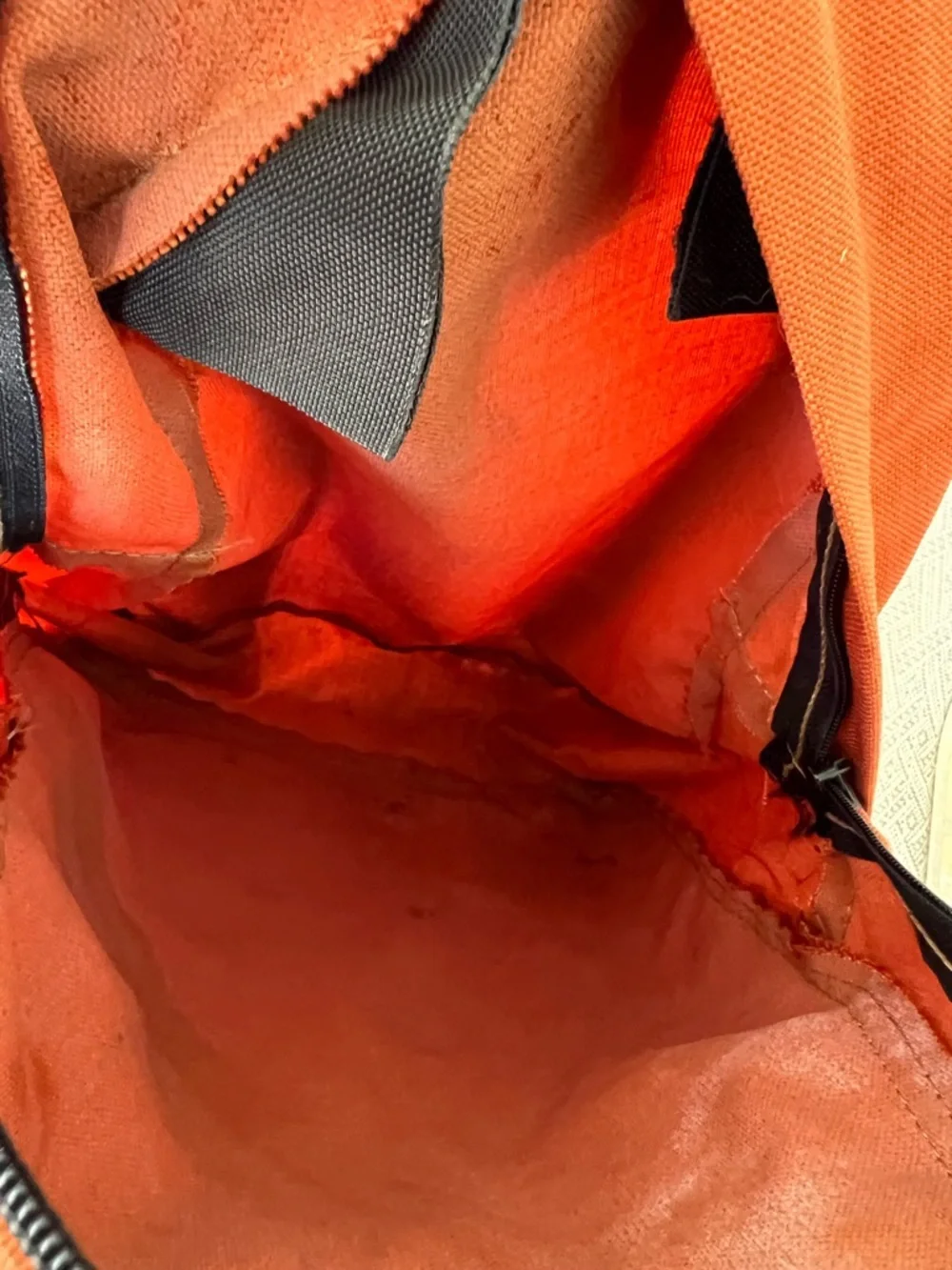 Men's Rust Orange Everyday Backpack - Picture 4 of 9